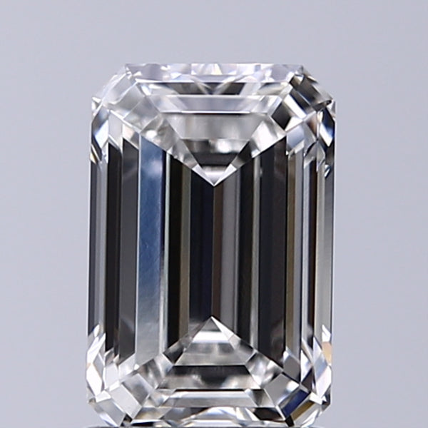 Lab-Grown 1.53 Carat Emerald Cut Diamond color G Clarity VS1, precious stones, engagement diamonds