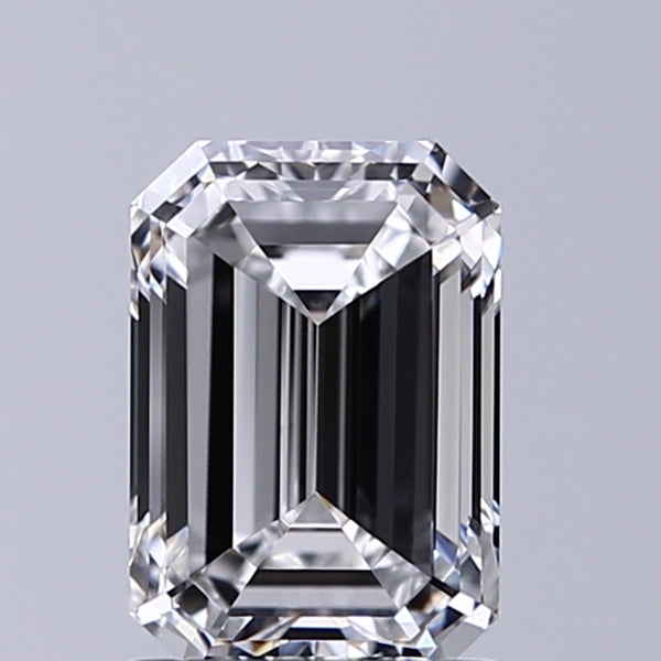 Lab-Grown 1.39 Carat Emerald Cut Diamond color D Clarity VS1 With GIA Certificate, precious stones, engagement diamonds