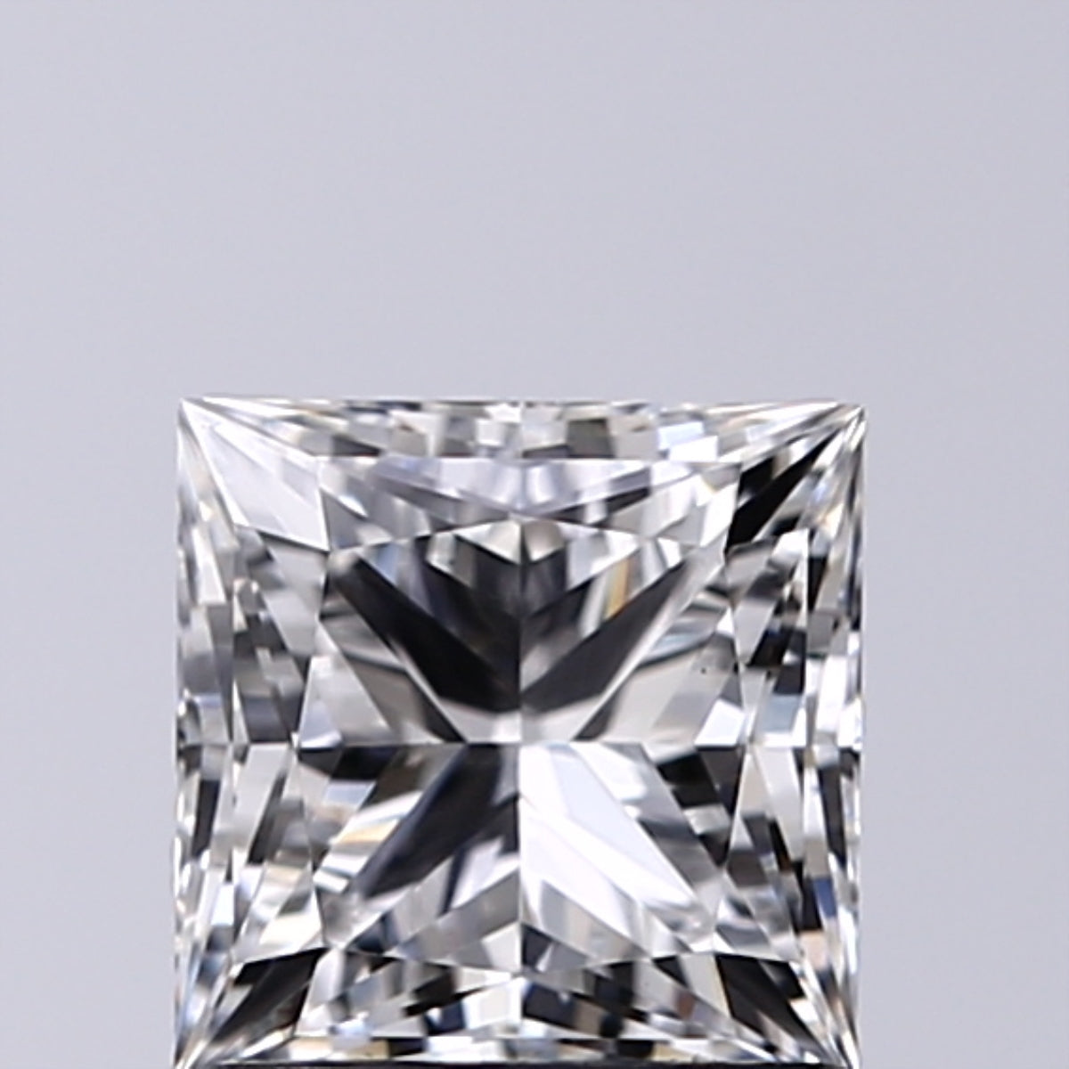 Lab-Grown 1.06 Carat Princess Cut Diamond color F Clarity VS1, precious stones, engagement diamonds