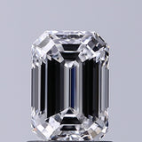 Lab-Grown 1.01 Carat Emerald Cut Diamond color D Clarity VS1, precious stones, engagement diamonds