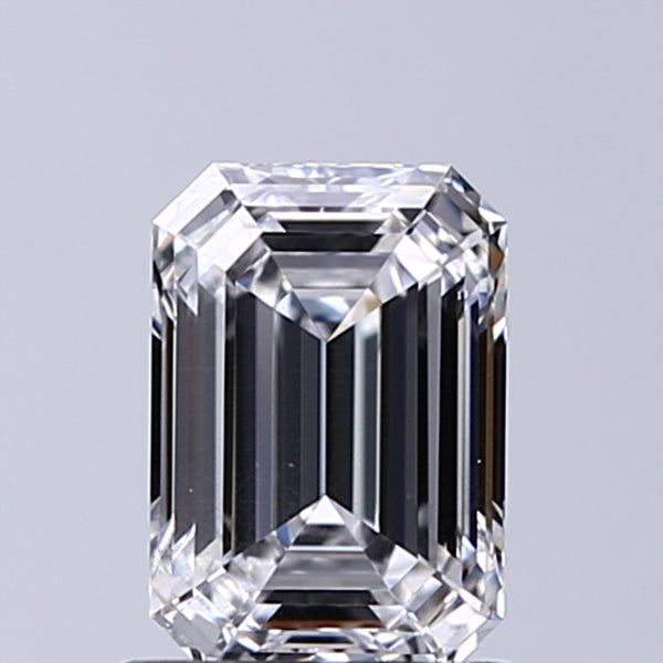 Lab-Grown 1.05 Carat Emerald Cut Diamond color D Clarity SI2 With GIA Certificate, precious stones, engagement diamonds