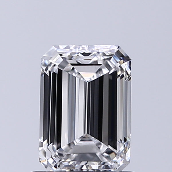 Lab-Grown 1.01 Carat Emerald Cut Diamond color D Clarity VS2, precious stones, engagement diamonds