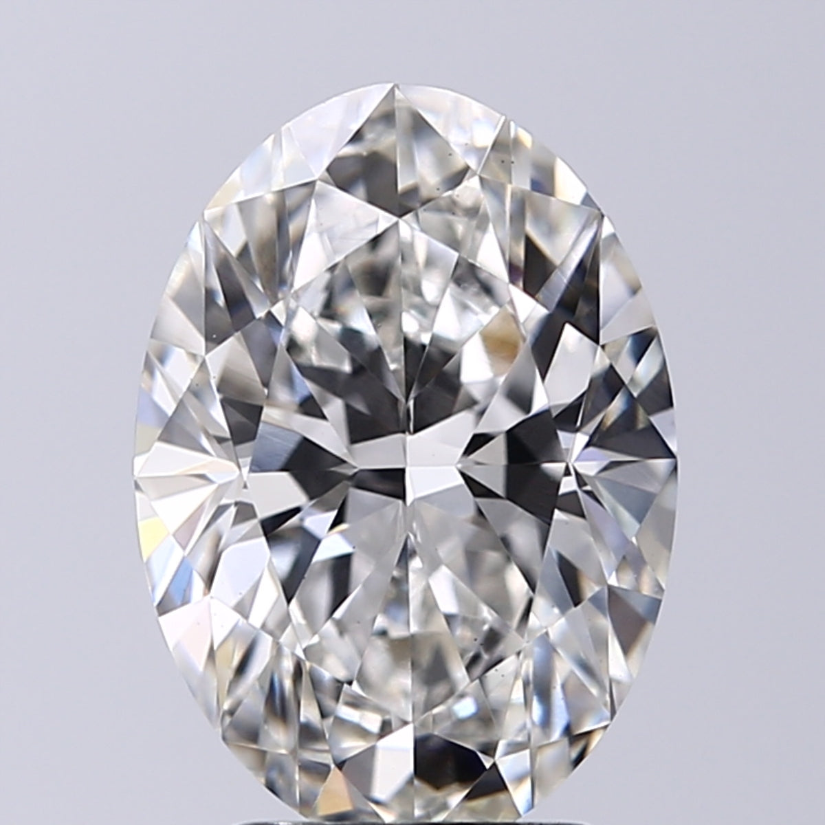 Lab-Grown 2.87 Carat Oval Shape Diamond color G Clarity VS1 With GIA Certificate, precious stones, engagement diamonds