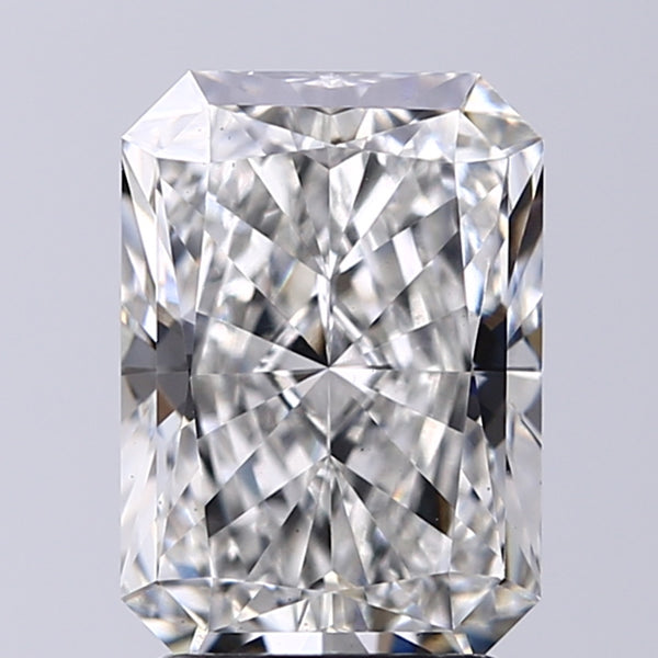 Lab-Grown 2.52 Carat Radiant Cut Diamond color G Clarity VS1 With GIA Certificate, precious stones, engagement diamonds