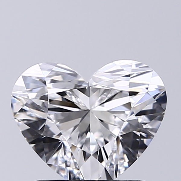 Lab-Grown 1.20 Carat Heart Shape Diamond color D Clarity VVS2, precious stones, engagement diamonds