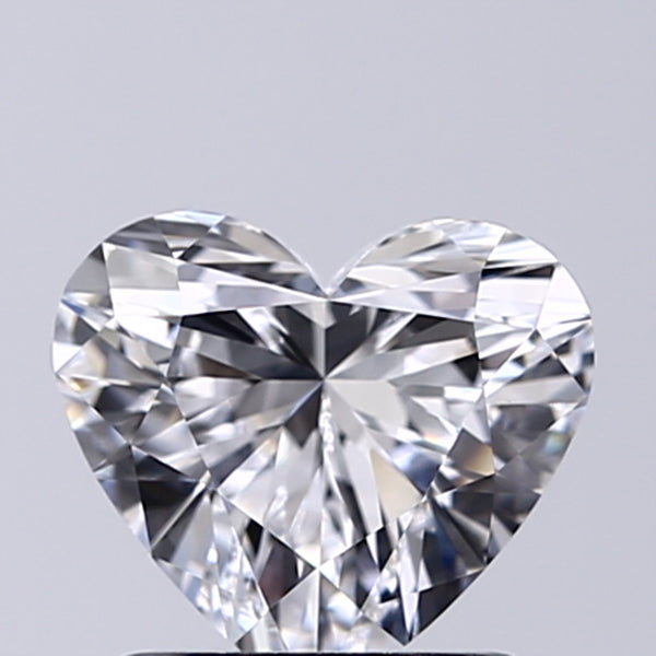 Lab-Grown 1.20 Carat Heart Shape Diamond color D Clarity VVS2, precious stones, engagement diamonds