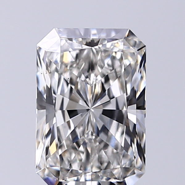 Lab-Grown 1.51 Carat Radiant Cut Diamond color G Clarity VS2 With GIA Certificate, precious stones, engagement diamonds