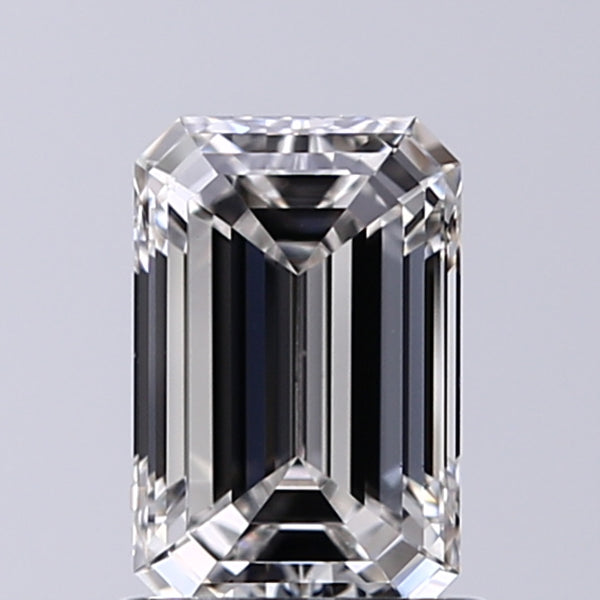 Lab-Grown 1.01 Carat Emerald Cut Diamond color G Clarity VS1, precious stones, engagement diamonds