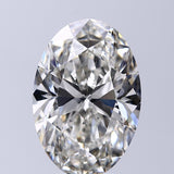 Lab-Grown 5.04 Carat Oval Shape Diamond color H Clarity VS1, precious stones, engagement diamonds