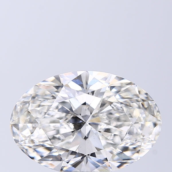 Lab-Grown 7.10 Carat Oval Shape Diamond color H Clarity VS2, precious stones, engagement diamonds