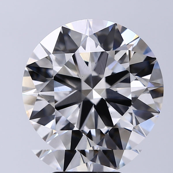 Lab-Grown 5.01 Carat Round Brilliant Diamond color G Clarity VS1, precious stones, engagement diamonds