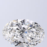 Lab-Grown 7.01 Carat Oval Shape Diamond color H Clarity VS2, precious stones, engagement diamonds