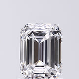 Lab-Grown 1.00 Carat Emerald Cut Diamond color D Clarity VS2, precious stones, engagement diamonds