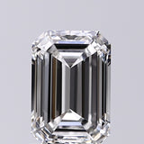 Lab-Grown 1.01 Carat Emerald Cut Diamond color E Clarity IF, precious stones, engagement diamonds