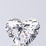 Lab-Grown 1.01 Carat Heart Shape Diamond color D Clarity VVS2 With GIA Certificate, precious stones, engagement diamonds