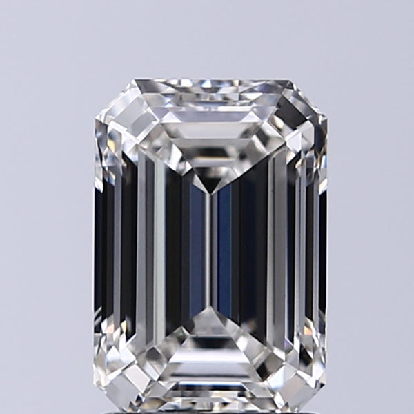 Lab-Grown 1.71 Carat Emerald Cut Diamond color G Clarity VS1, precious stones, engagement diamonds