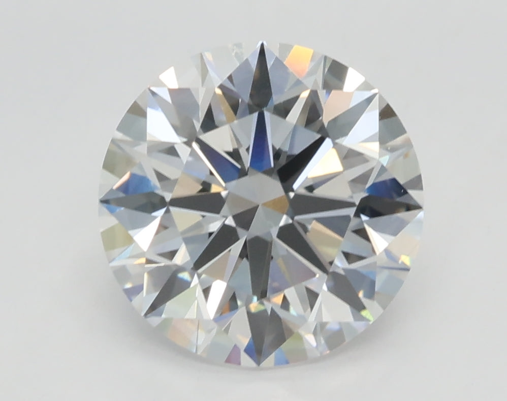 Lab-Grown 0.71 Carat Round Brilliant Diamond color D Clarity VVS2, precious stones, engagement diamonds