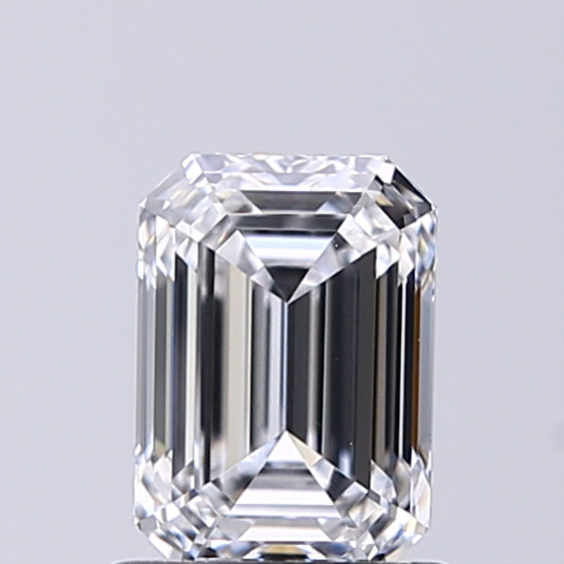 Lab-Grown 1.01 Carat Emerald Cut Diamond color D Clarity VS1, precious stones, engagement diamonds