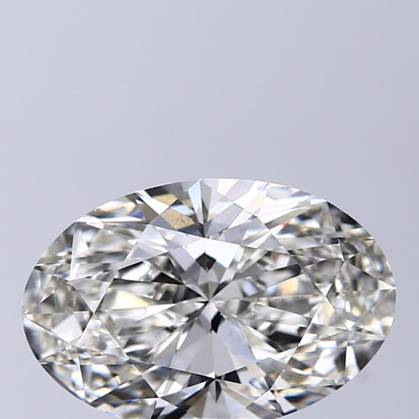 Lab-Grown 4.01 Carat Oval Shape Diamond color H Clarity VS1, precious stones, engagement diamonds