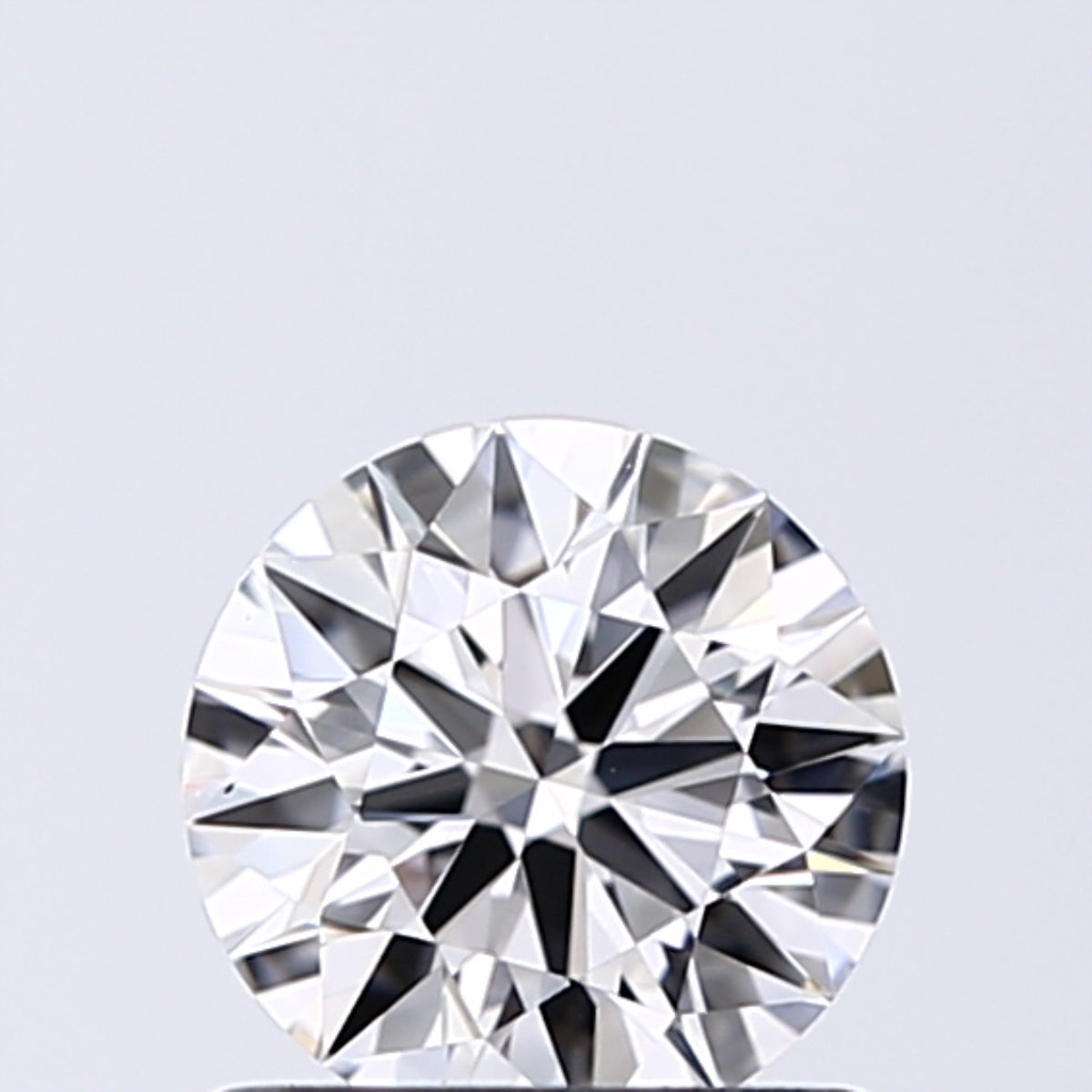 Lab-Grown 0.71 Carat Round Brilliant Diamond color D Clarity VVS2, precious stones, engagement diamonds