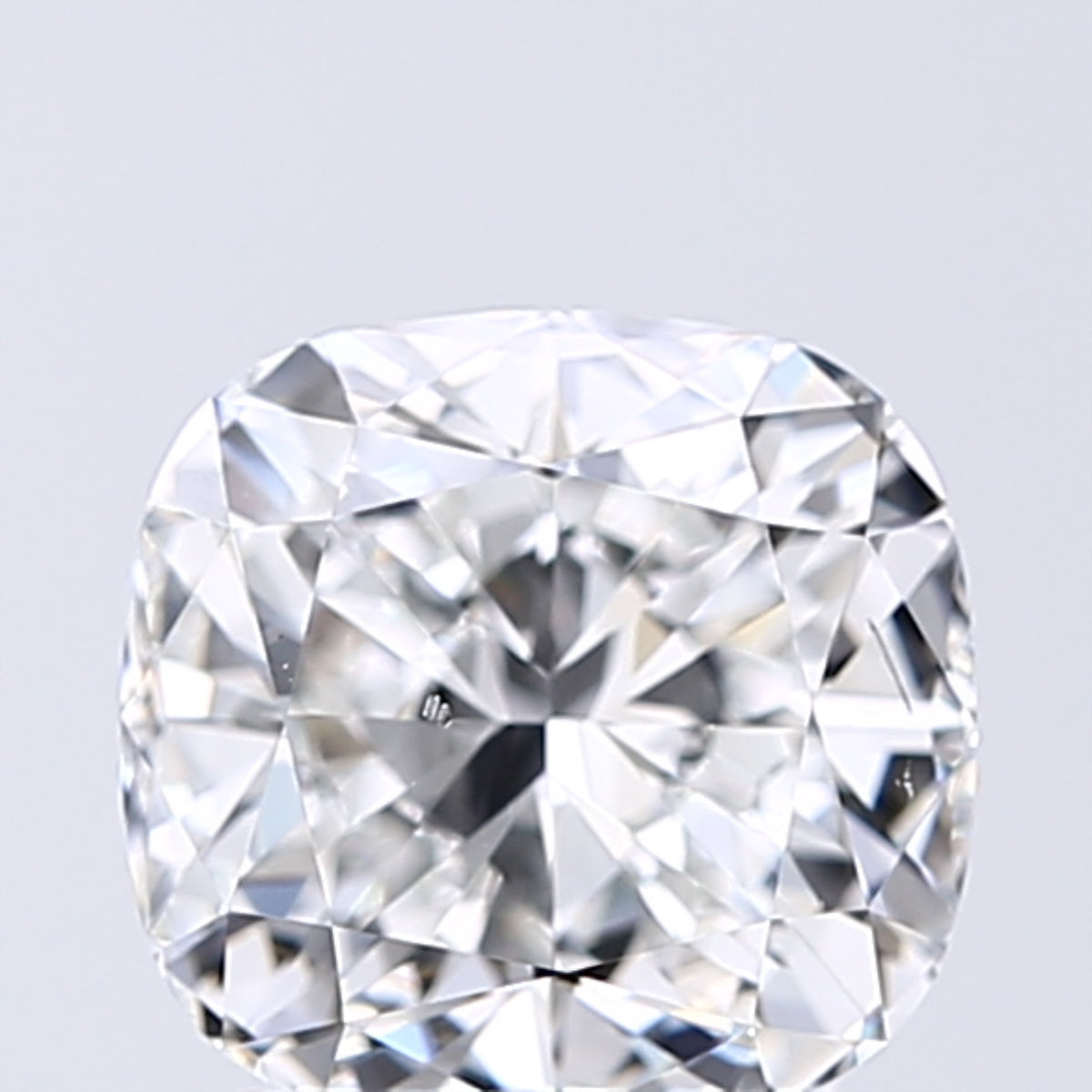 Lab-Grown 1.80 Carat Cushion Modified Brilliant Cut Diamond color E Clarity SI1, precious stones, engagement diamonds