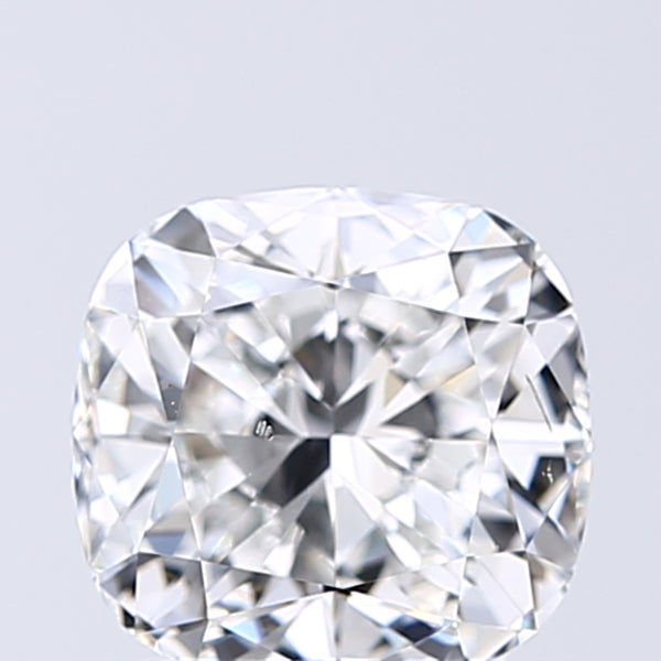 Lab-Grown 1.80 Carat Cushion Modified Brilliant Cut Diamond color E Clarity SI1, precious stones, engagement diamonds