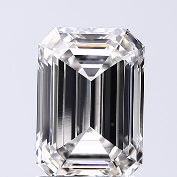 Lab-Grown 1.63 Carat Emerald Cut Diamond color G Clarity VS1, precious stones, engagement diamonds