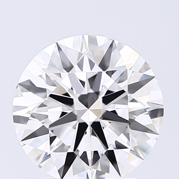 Lab-Grown 2.08 Carat Round Brilliant Diamond color E Clarity VVS2, precious stones, engagement diamonds