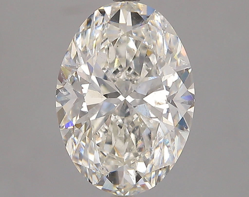 Lab-Grown 3.02 Carat Oval Shape Diamond color I Clarity SI2 With GIA Certificate, precious stones, engagement diamonds