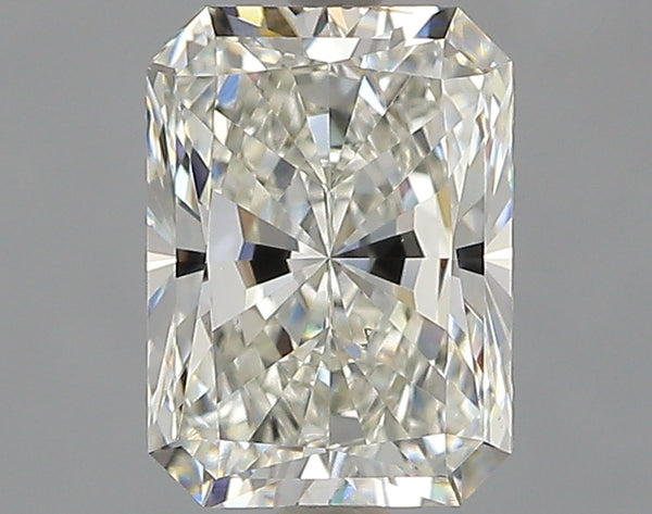 Lab-Grown 1.50 Carat Radiant Cut Diamond color J Clarity SI1 With GIA Certificate, precious stones, engagement diamonds