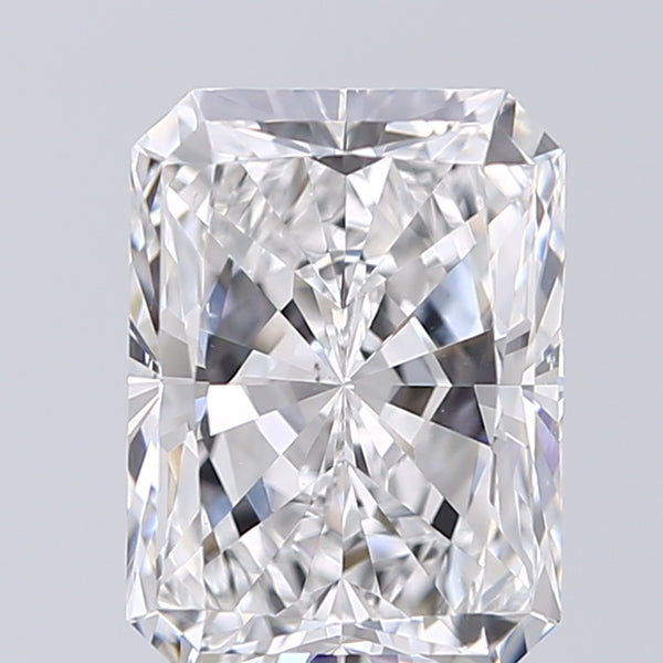 Lab-Grown 2.80 Carat Radiant Cut Diamond color E Clarity SI1 With GIA Certificate, precious stones, engagement diamonds