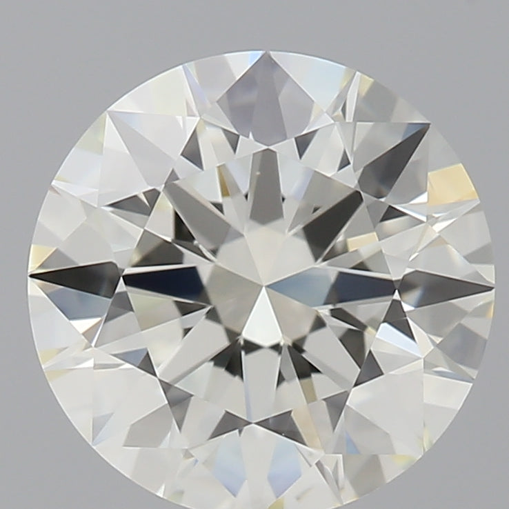 Lab-Grown 1.53 Carat Round Brilliant Diamond color K Clarity VS2 With GIA Certificate, precious stones, engagement diamonds