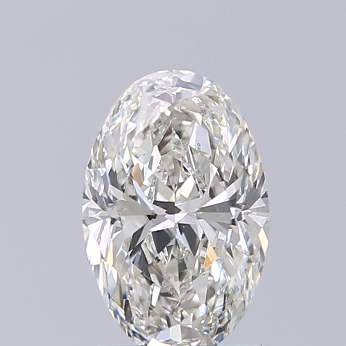 Lab-Grown 1.31 Carat Oval Shape Diamond color I Clarity SI1 With GIA Certificate, precious stones, engagement diamonds