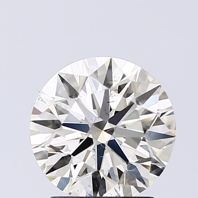 Lab-Grown 1.60 Carat Round Brilliant Diamond color K Clarity SI1 With GIA Certificate, precious stones, engagement diamonds