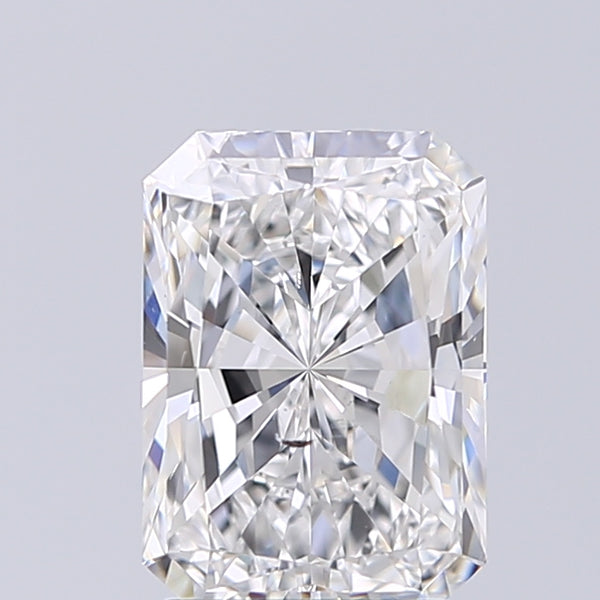 Lab-Grown 2.00 Carat Radiant Cut Diamond color F Clarity SI1 With GIA Certificate, precious stones, engagement diamonds