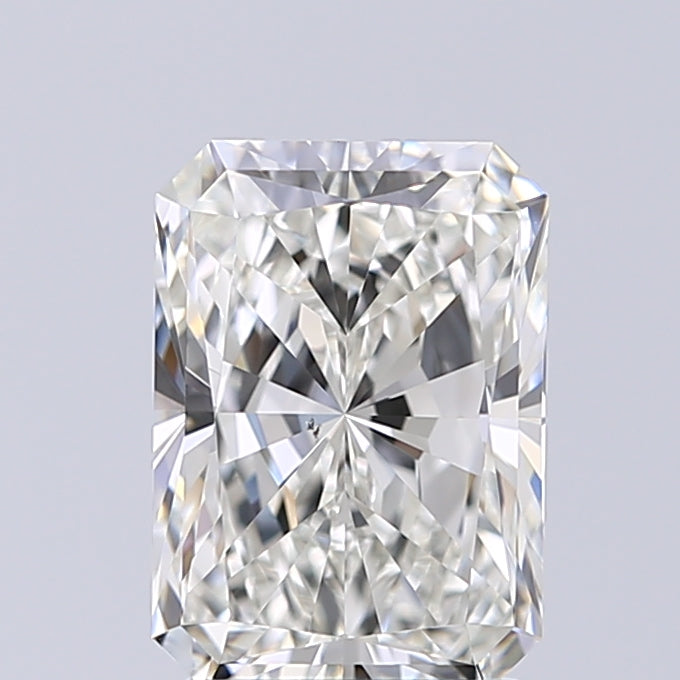 Lab-Grown 2.01 Carat Radiant Cut Diamond color I Clarity VS2 With GIA Certificate, precious stones, engagement diamonds