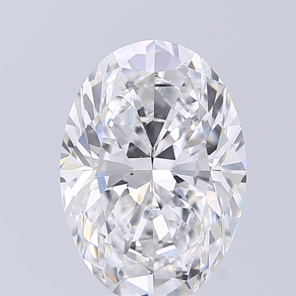 Lab-Grown 4.03 Carat Oval Shape Diamond color E Clarity VS2 With GIA Certificate, precious stones, engagement diamonds