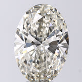 Lab-Grown 5.06 Carat Oval Shape Diamond color J Clarity VS2, precious stones, engagement diamonds