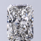 Lab-Grown 2.51 Carat Radiant Cut Diamond color G Clarity VS2, precious stones, engagement diamonds