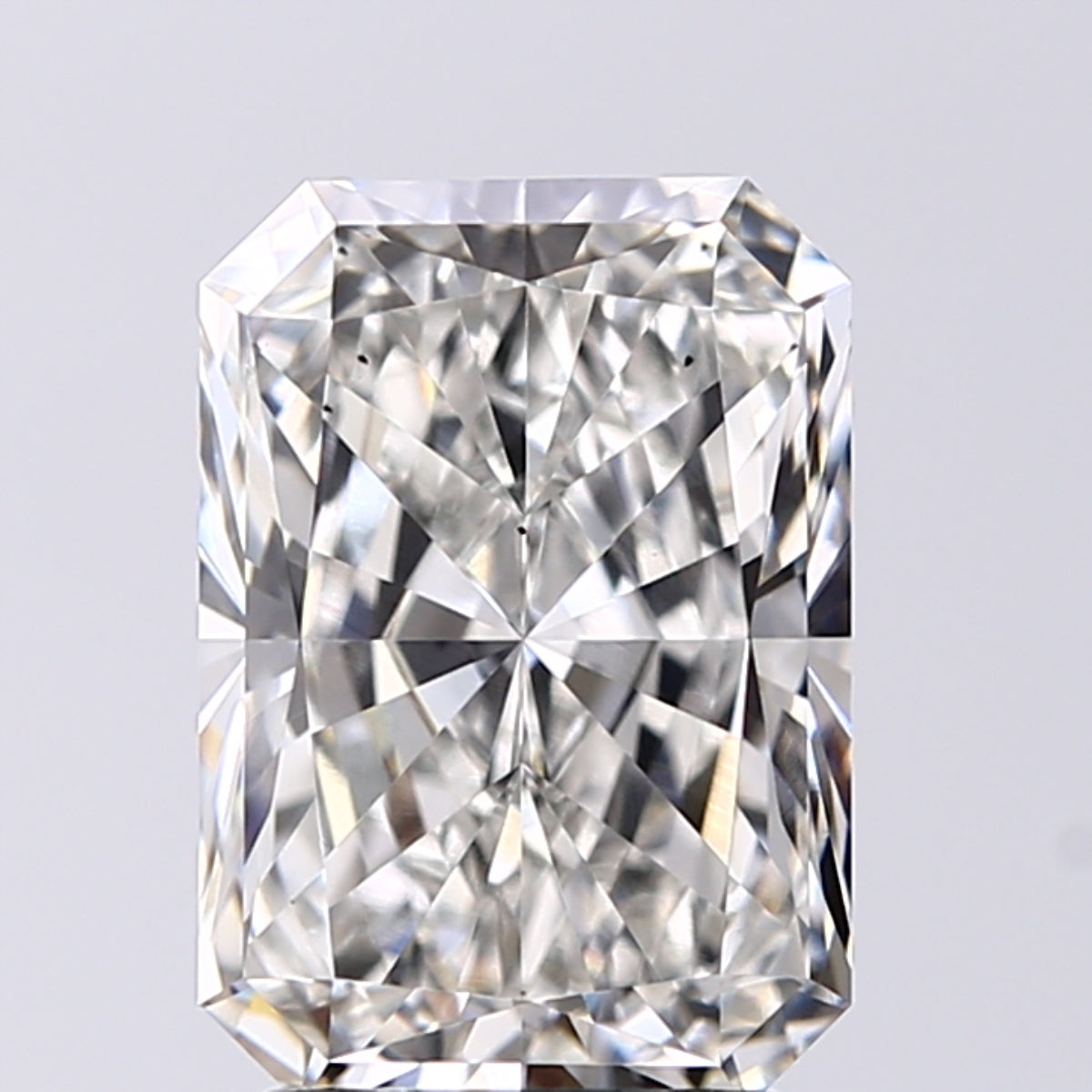 Lab-Grown 2.54 Carat Radiant Cut Diamond color G Clarity VS2, precious stones, engagement diamonds