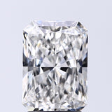 Lab-Grown 2.02 Carat Radiant Cut Diamond color G Clarity VS1, precious stones, engagement diamonds