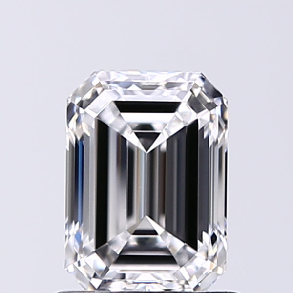 Lab-Grown 1.01 Carat Emerald Cut Diamond color D Clarity VVS2 With GIA Certificate, precious stones, engagement diamonds