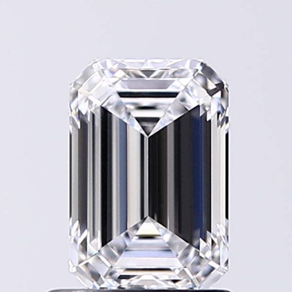 Lab-Grown 1.02 Carat Emerald Cut Diamond color D Clarity VS1 With GIA Certificate, precious stones, engagement diamonds