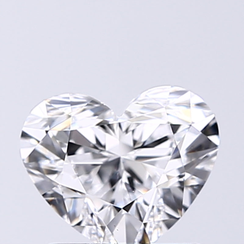 Lab-Grown 1.01 Carat Heart Shape Diamond color D Clarity VS1 With GIA Certificate, precious stones, engagement diamonds