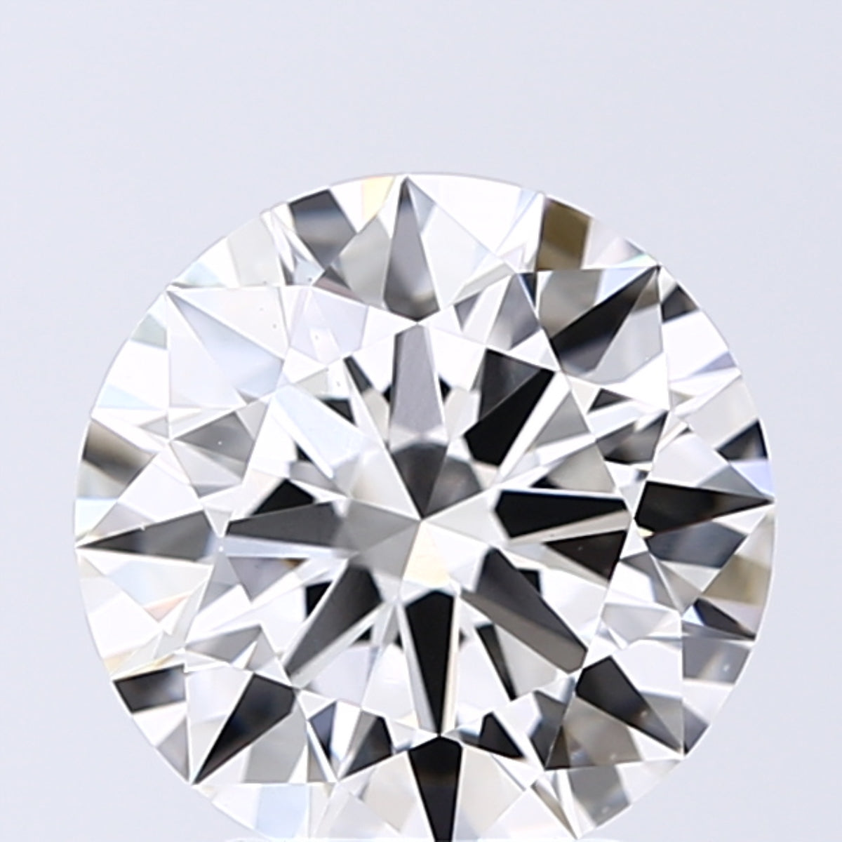 Lab-Grown 2.72 Carat Round Brilliant Diamond color G Clarity VS1, precious stones, engagement diamonds