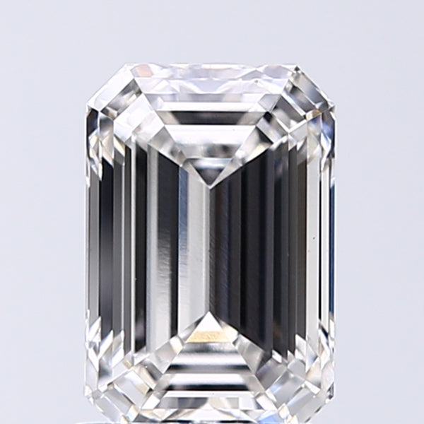 Lab-Grown 1.55 Carat Emerald Cut Diamond color G Clarity VVS2, precious stones, engagement diamonds