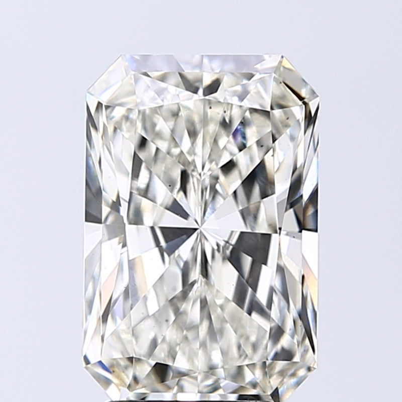 Lab-Grown 3.55 Carat Radiant Cut Diamond color H Clarity VS2, precious stones, engagement diamonds