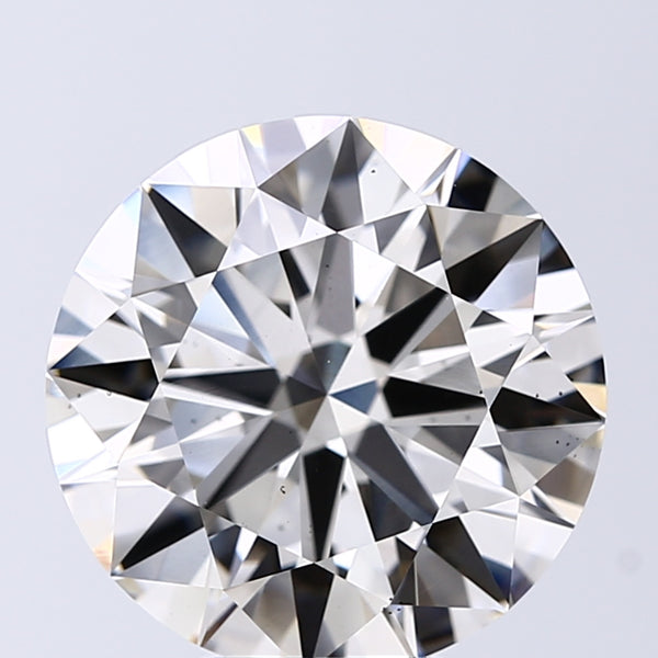 Lab-Grown 6.26 Carat Round Brilliant Diamond color I Clarity VS2, precious stones, engagement diamonds