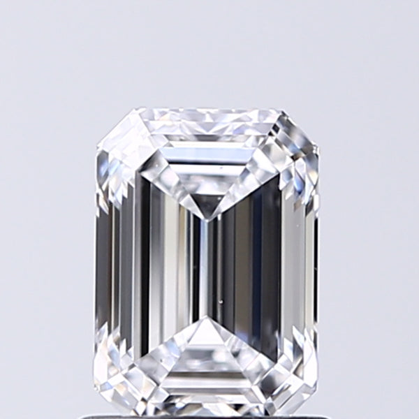 Lab-Grown 1.01 Carat Emerald Cut Diamond color D Clarity VS2 With GIA Certificate, precious stones, engagement diamonds