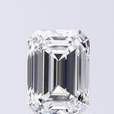 Lab-Grown 1.01 Carat Emerald Cut Diamond color E Clarity VVS2 With GIA Certificate, precious stones, engagement diamonds